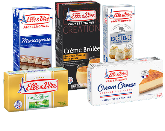 Elle & Vire Product Range